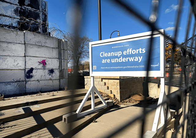 Within the next two weeks, razor wire, barriers and fencing will be removed from around the former Third Precinct building at 3000 Minnehaha.