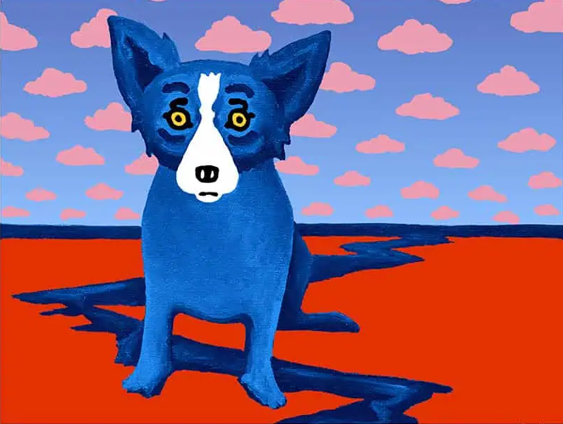 The offices of Louisiana Democrats, where early Blue Dog Democrat organizing meetings were held, often had paintings by the Cajun artist George Rodrigue on the wall.
