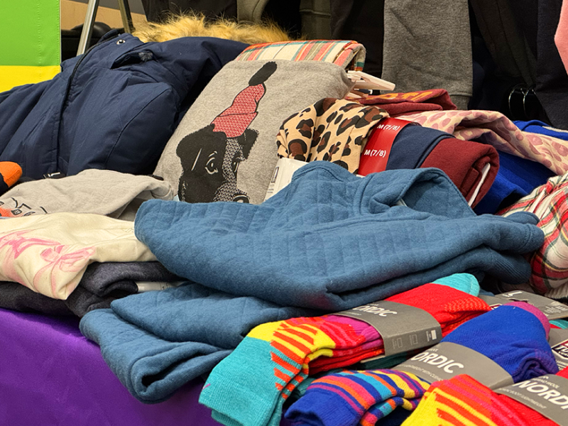 During the annual Meet Minneapolis Warm Winter Clothing Drive, Meet Minneapolis’ partner businesses work to donate warm clothing to Hennepin Healthcare. 