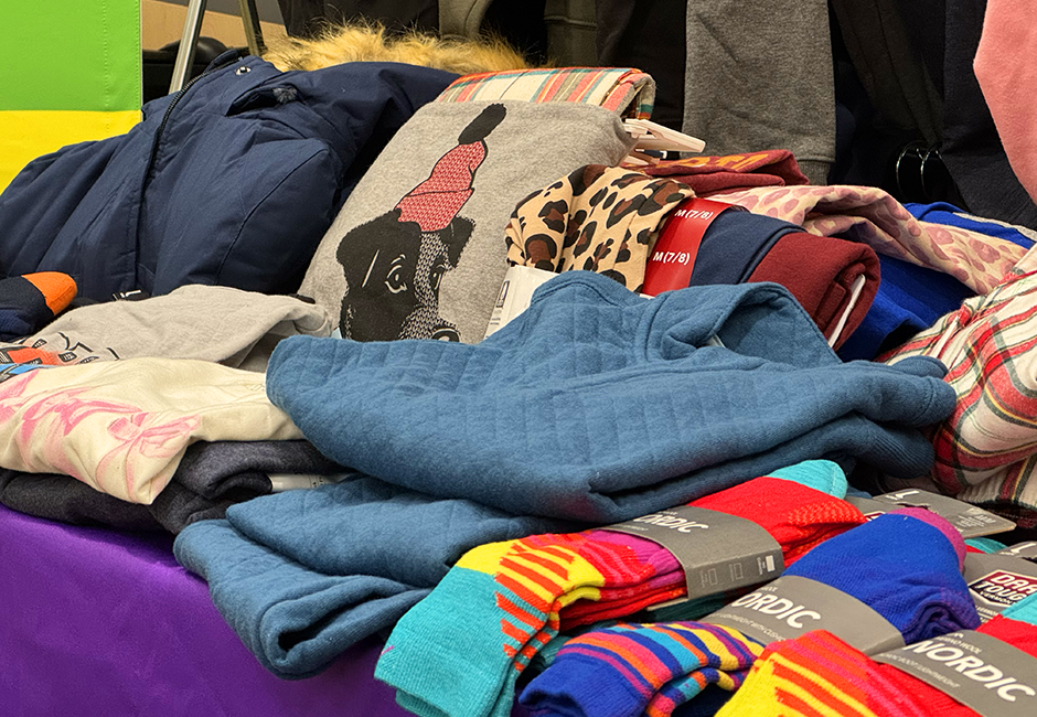 During the annual Meet Minneapolis Warm Winter Clothing Drive, Meet Minneapolis’ partner businesses work to donate warm clothing to Hennepin Healthcare. 