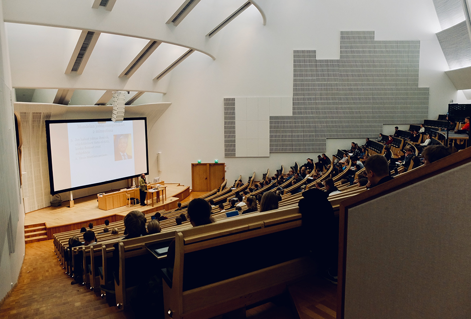 College auditorium