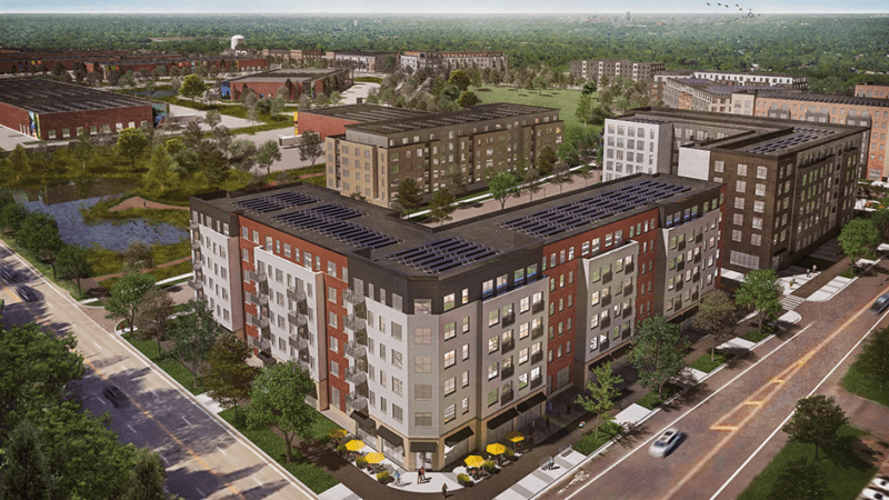 Twin Cities Habitat for Humanity broke ground in June on a four-block, 147-unit project.