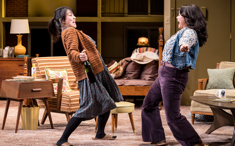 Juyeon Song and Jenna Agbayani in a scene from “The Heart Sellers.”