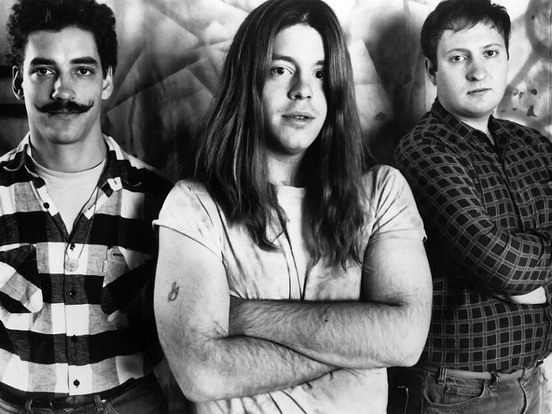Hüsker Dü, from left: Greg Norton, Grant Hart and Bob Mould