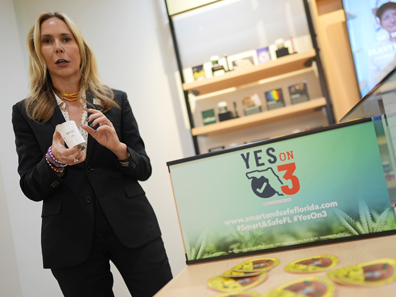 Florida voters reject a ballot initiative to legalize recreational marijuana