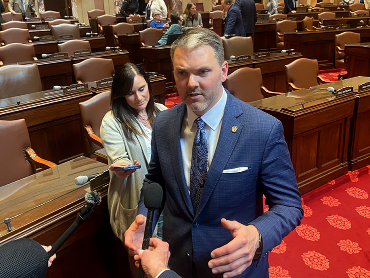 After the bill’s passage, Senate Minority Leader Mark Johnson criticized the DFL majority for voting down several amendments offered by Republican senators during the floor debate.