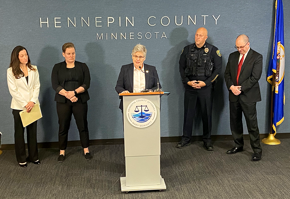 Hennepin County Attorney Mary Moriarty