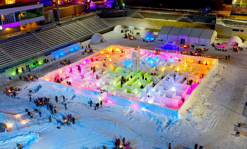 Minnesota Ice Maze