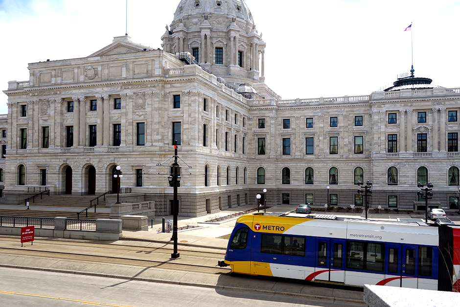Minnesota Capitol, Green Line LRT