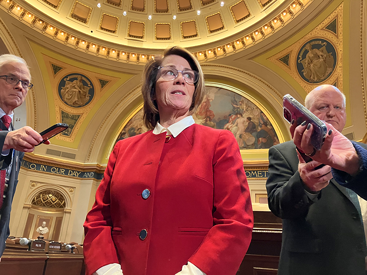 “This debate today is about fundamental principles,” said Senate DFL leader Erin Murphy, DFL-St. Paul. “The rule of law. Due process. Representation. And your ability to have a trial by jurors, by your peers.”