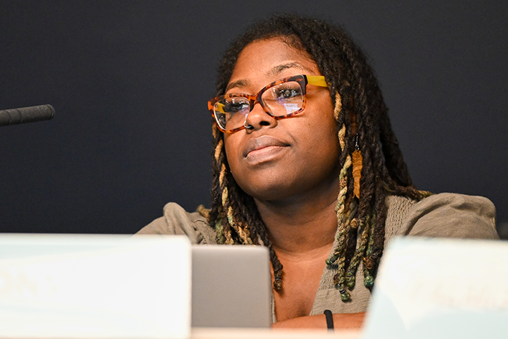 Minneapolis City Council member Robin Wonsley