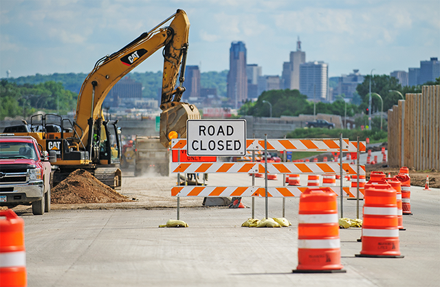 Road construction