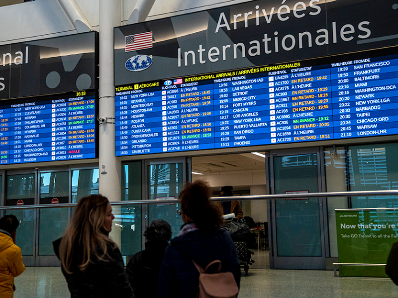 YYZ Toronto Pearson International Airport international arrivals
