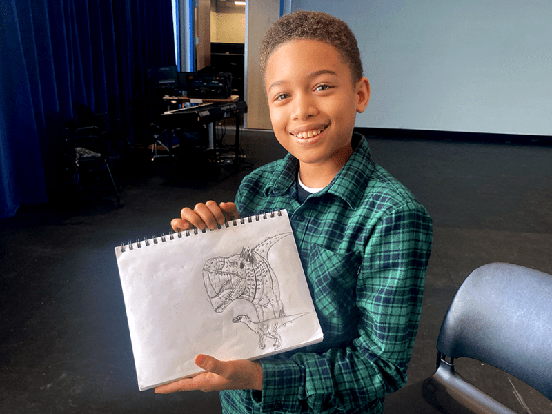 This month, Toussaint Francois Battiste stars in “Milo Imagines the World,” a musical adaptation of the children’s book by writer Matt de la Peña and illustrator Christian Robinson.