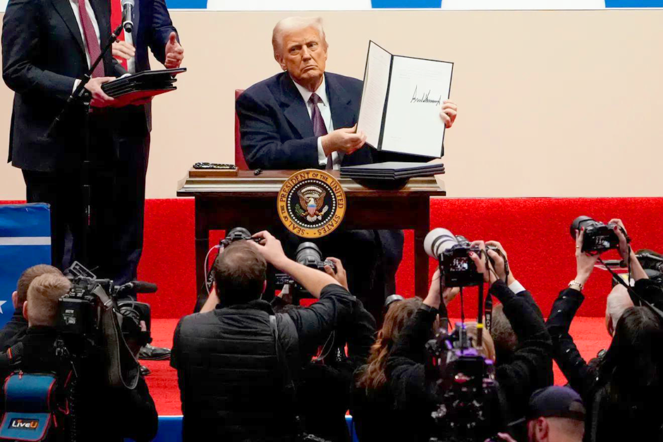 On Inauguration Day, President Donald Trump signed executive orders on immigration, gender identity and the federal workforce.