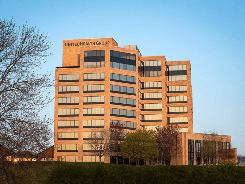 UnitedHealth Group’s headquarters in Minnetonka.